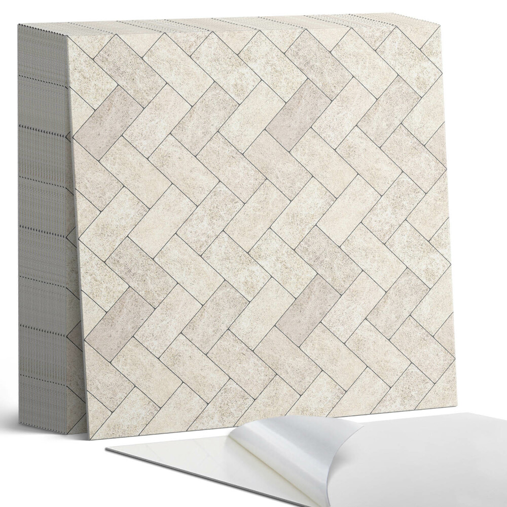 Plăci de vinil autoadezive Model decorativ în spic de hering