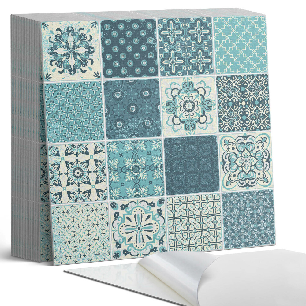 Plăci din PVC autoadezive Forme de mozaic în geometrie