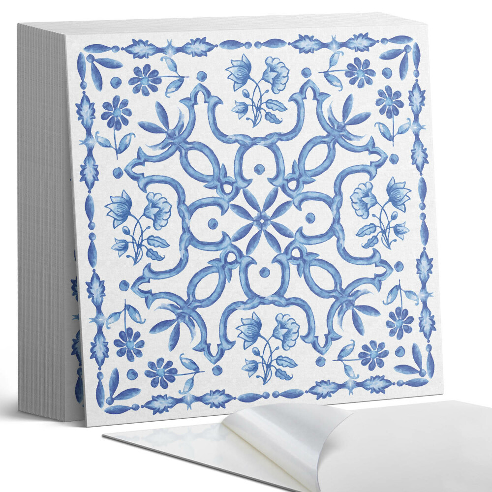 Plăcile de vinil Motiv decorativ floral