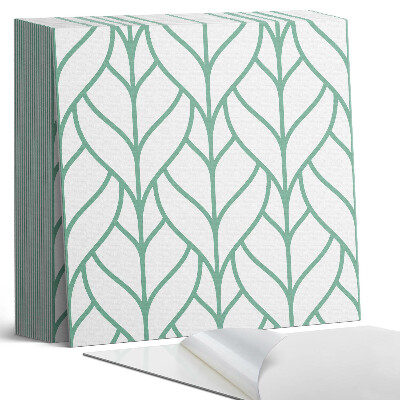 Plăcile de vinil Frunze în simetrie armonioasă