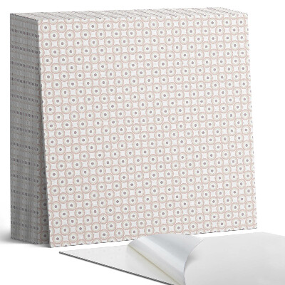 Plăcile de vinil Cercuri într-un model de grilă