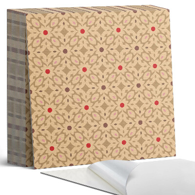 Plăci din PVC autoadezive Motiv floral într-o plasă