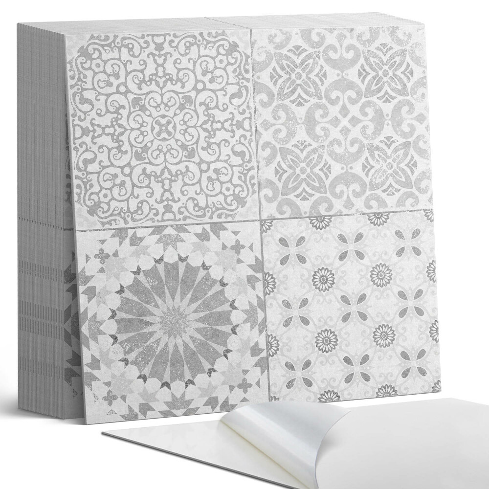 Plăci de vinil autoadezive Motiv geometric-floral