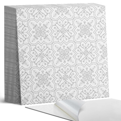 Plăci din PVC autoadezive Model floral cu detalii decorative