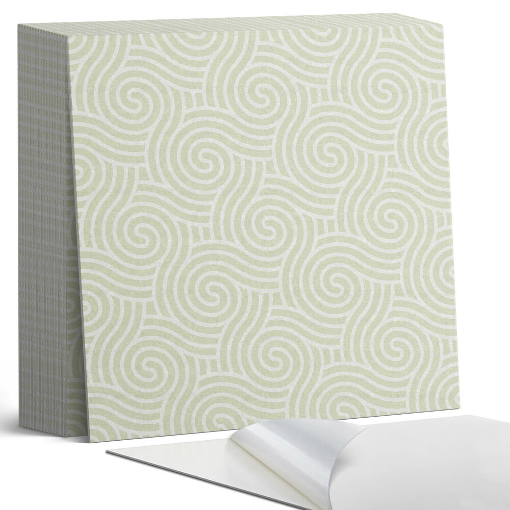 Plăci din PVC autoadezive Unde spiralate într-un model dinamic