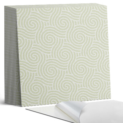 Plăci din PVC autoadezive Unde spiralate într-un model dinamic