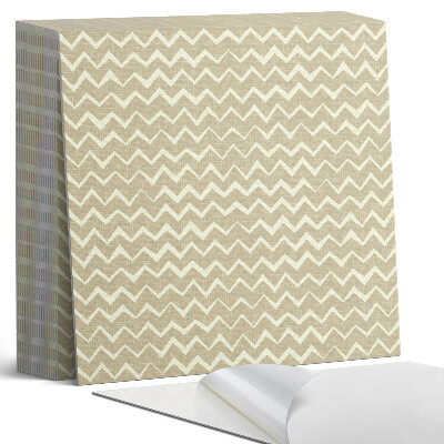 Plăci de vinil autoadezive Zig-zaguri pe un fundal texturat