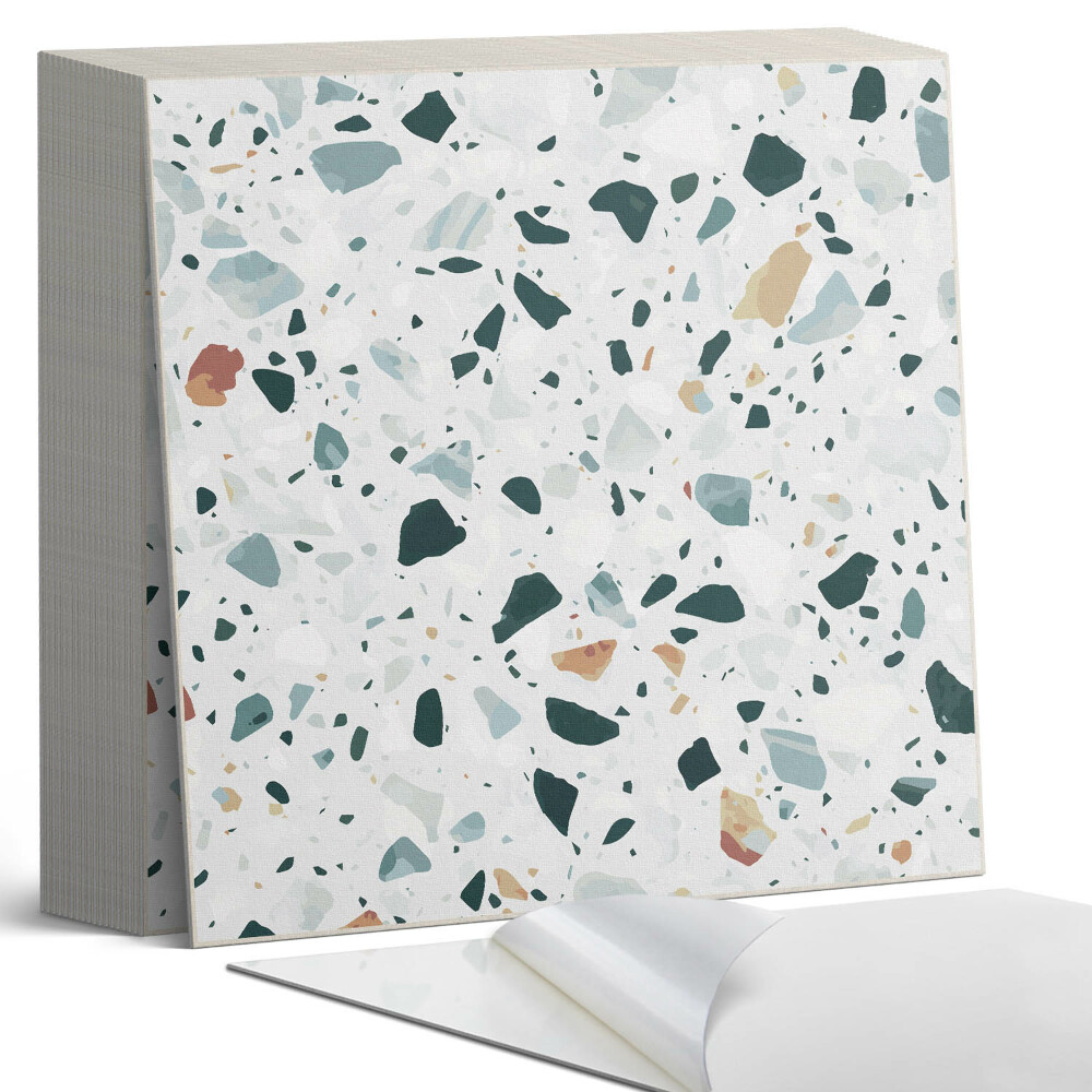 Plăci din PVC autoadezive Motiv de piatră cu accente subtile