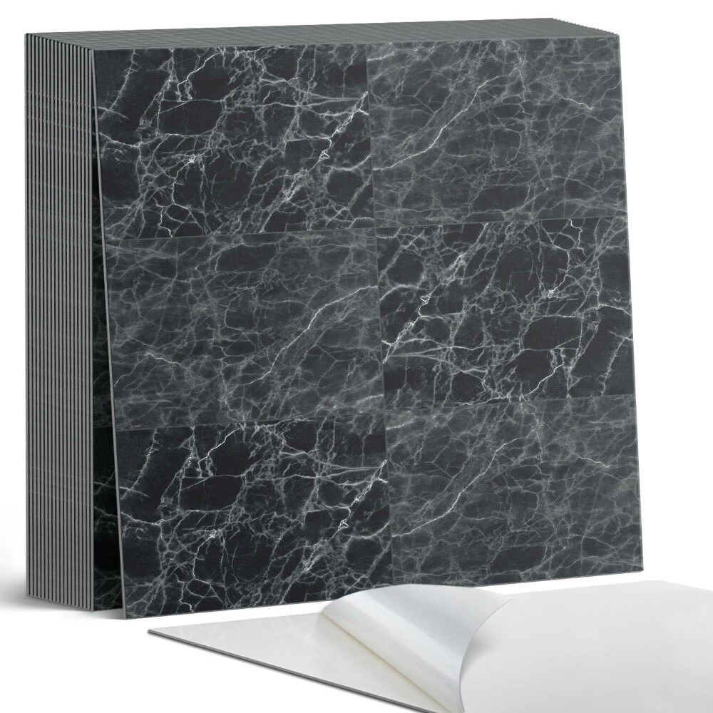 Plăcile de vinil Structură de marmură cu vene delicate