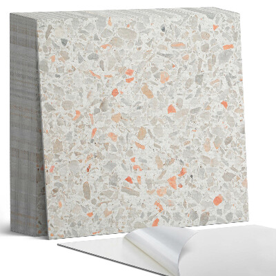 Plăcile de vinil Model cu accente de piatră