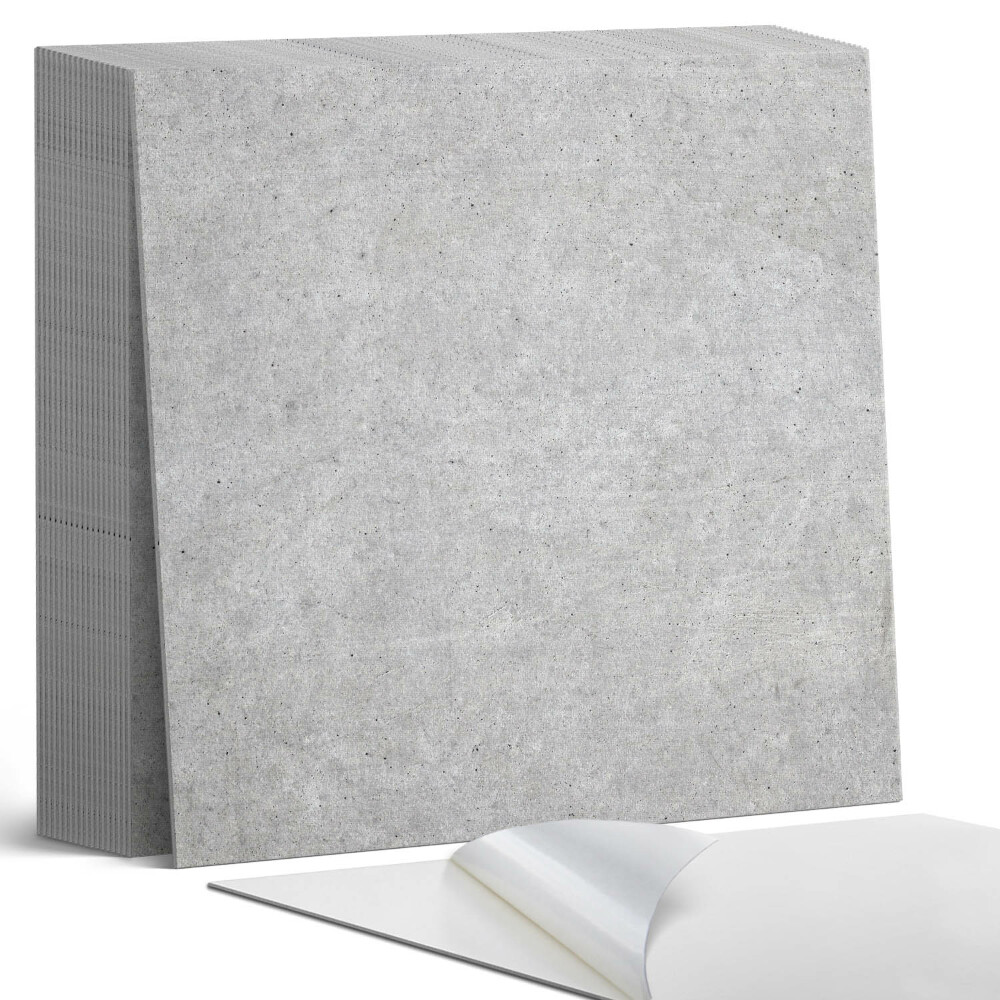 Plăci din PVC autoadezive Model de beton brut