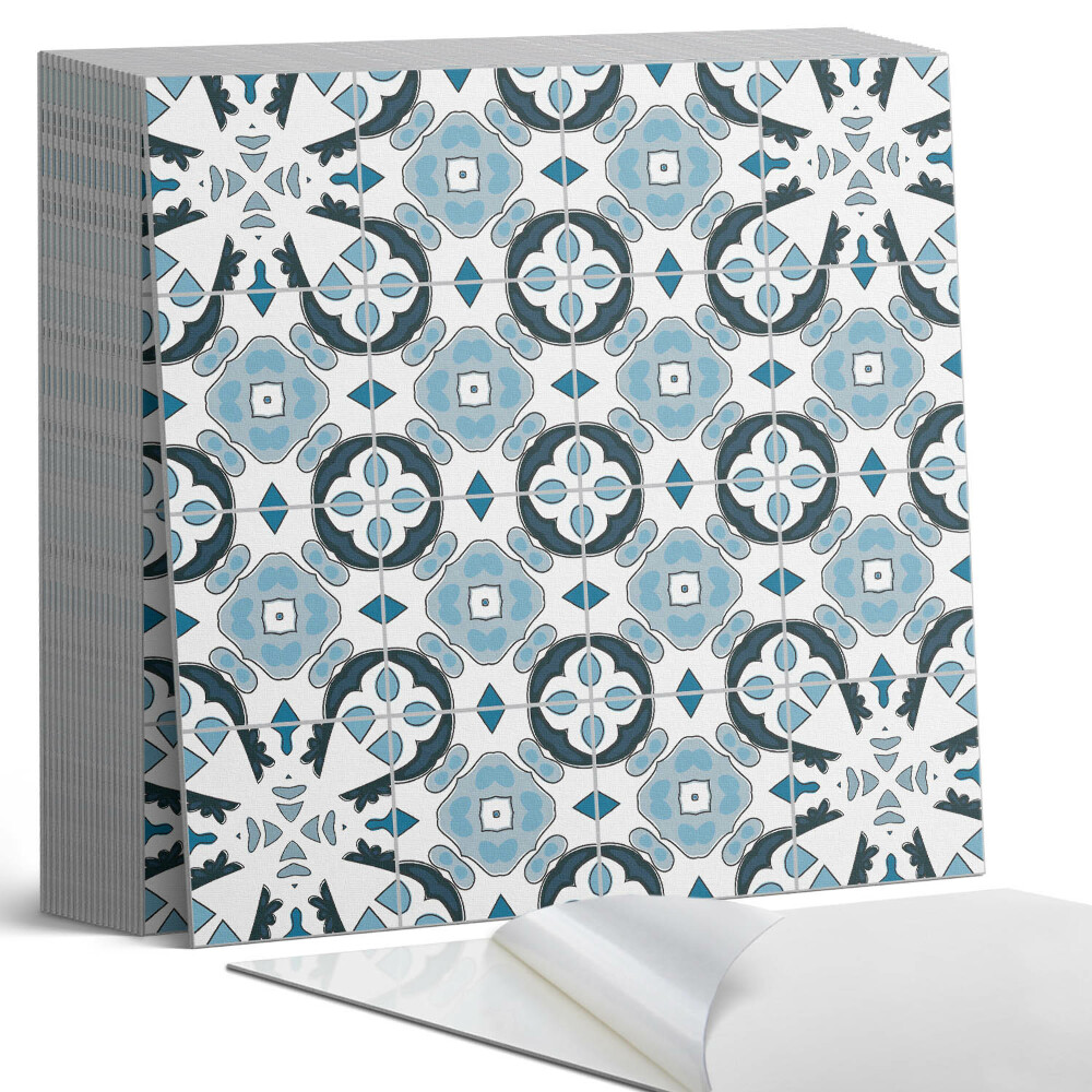 Plăci din PVC autoadezive Model de țiglă în stil geometric