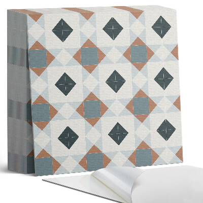 Plăci de vinil autoadezive Motiv geometric placat cu plăci