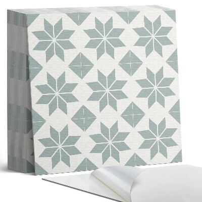 Plăci din PVC autoadezive Motive florale în stil geometric