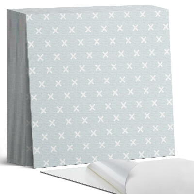 Plăcile de vinil Motiv grafic încrucișat