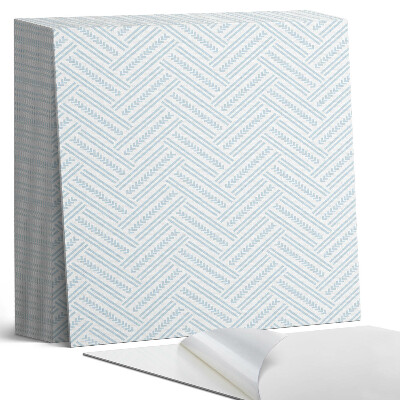 Plăcile de vinil Model în zig-zag cu accente liniare