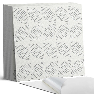 Plăci de vinil autoadezive Motiv cu frunze și puncte