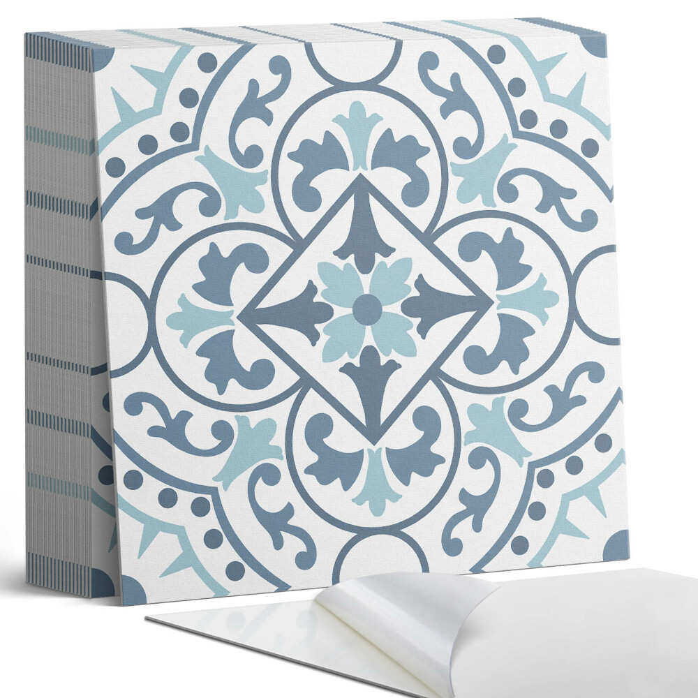 Plăcile de vinil Ornamente vegetale în stil natural