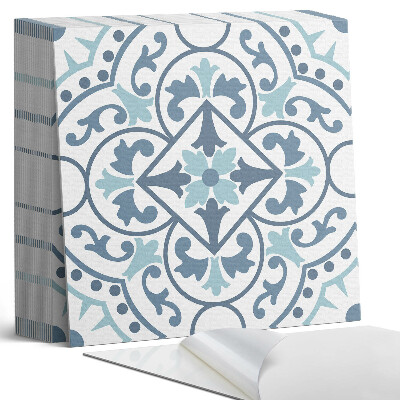 Plăcile de vinil Ornamente vegetale în stil natural