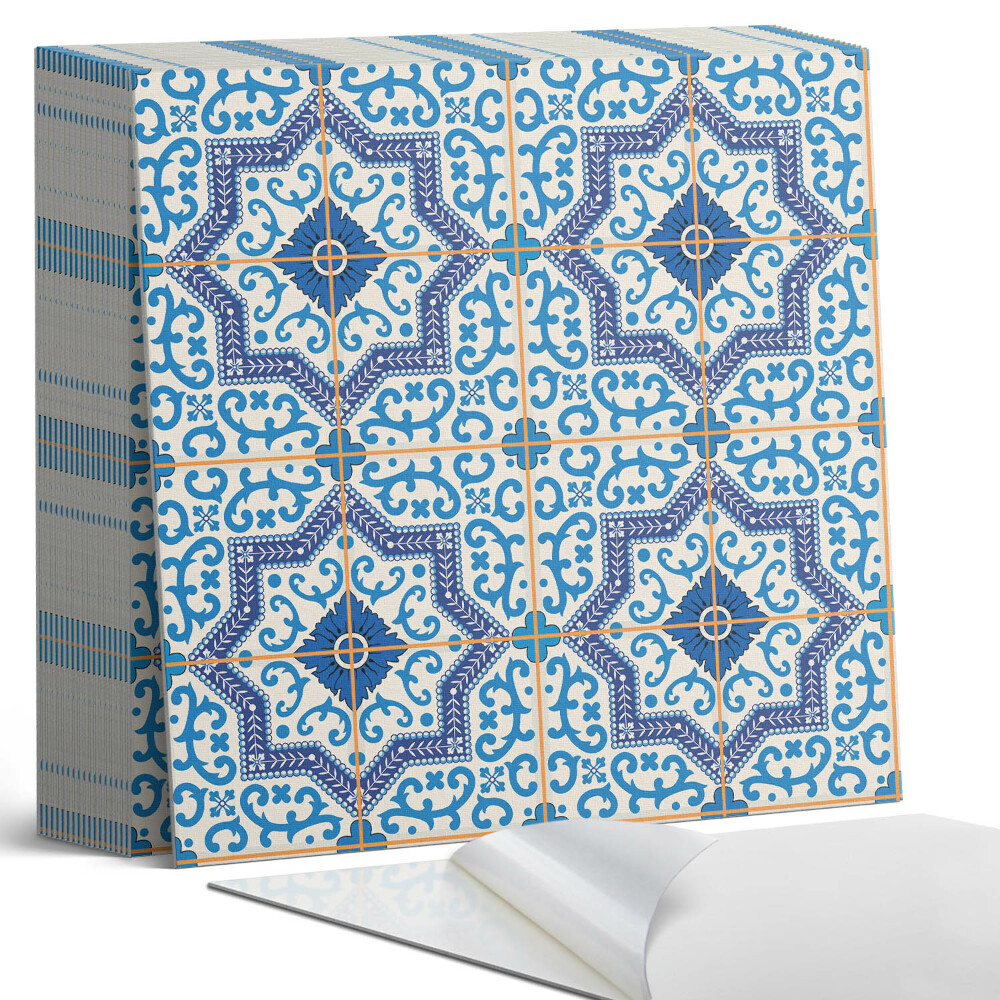 Plăci de vinil autoadezive Ornamente din faianță într-un stil elegant