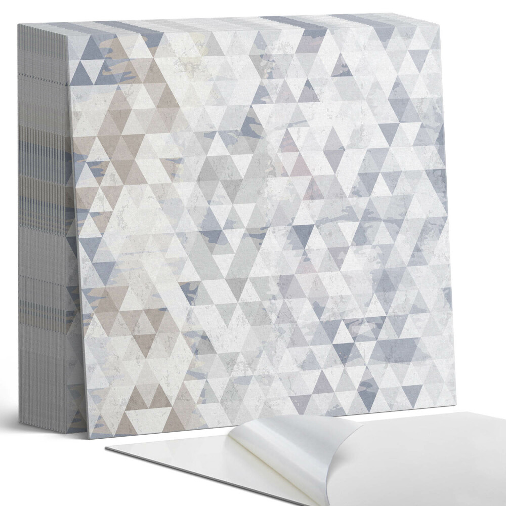 Plăci de vinil autoadezive Joc de modele triunghiulare