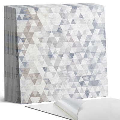 Plăci de vinil autoadezive Joc de modele triunghiulare