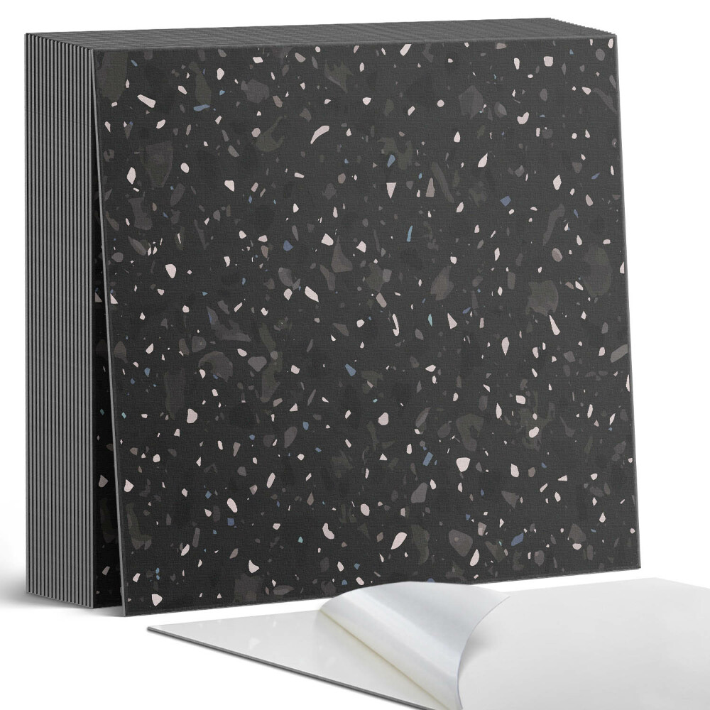 Plăci din PVC autoadezive Model de terrazzo în forme abstracte