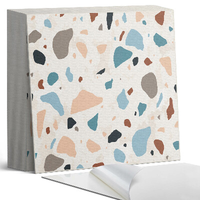 Plăci din PVC autoadezive Fragmente de roci în stil modern