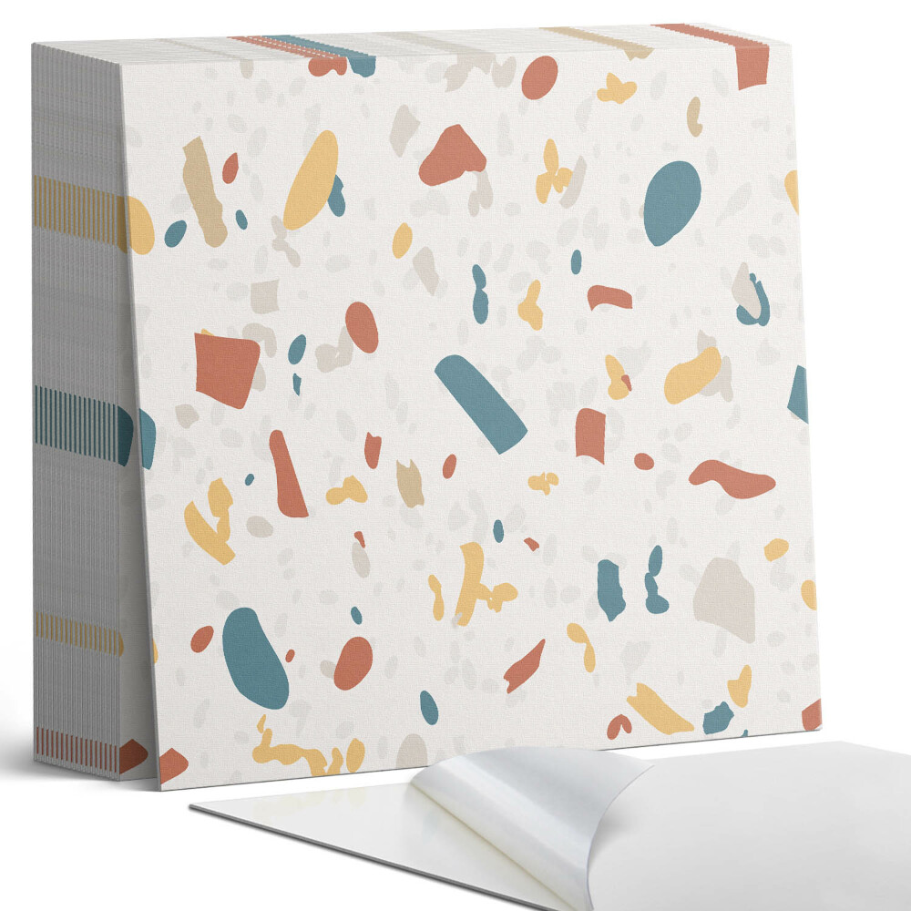 Plăci din PVC autoadezive Forme abstracte într-un model dinamic