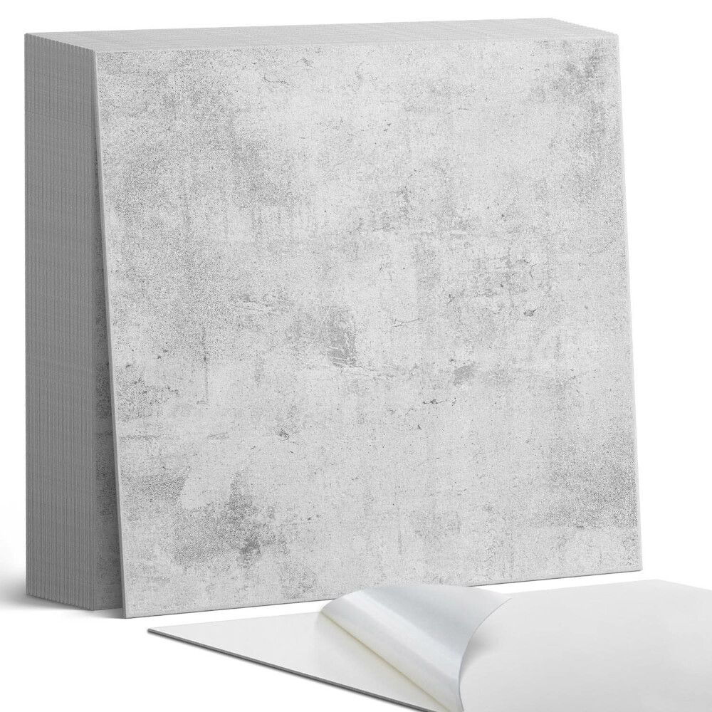 Plăci din PVC autoadezive Textură de beton brut