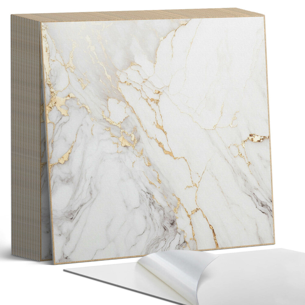 Plăci din PVC autoadezive Model elegant de marmură cu vene