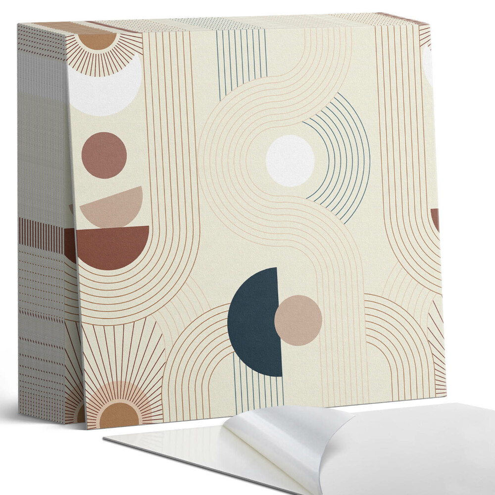 Plăci din PVC autoadezive Modele abstracte de linii și forme