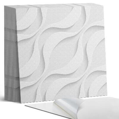 Plăci de vinil autoadezive Undele în mișcare într-un model dinamic