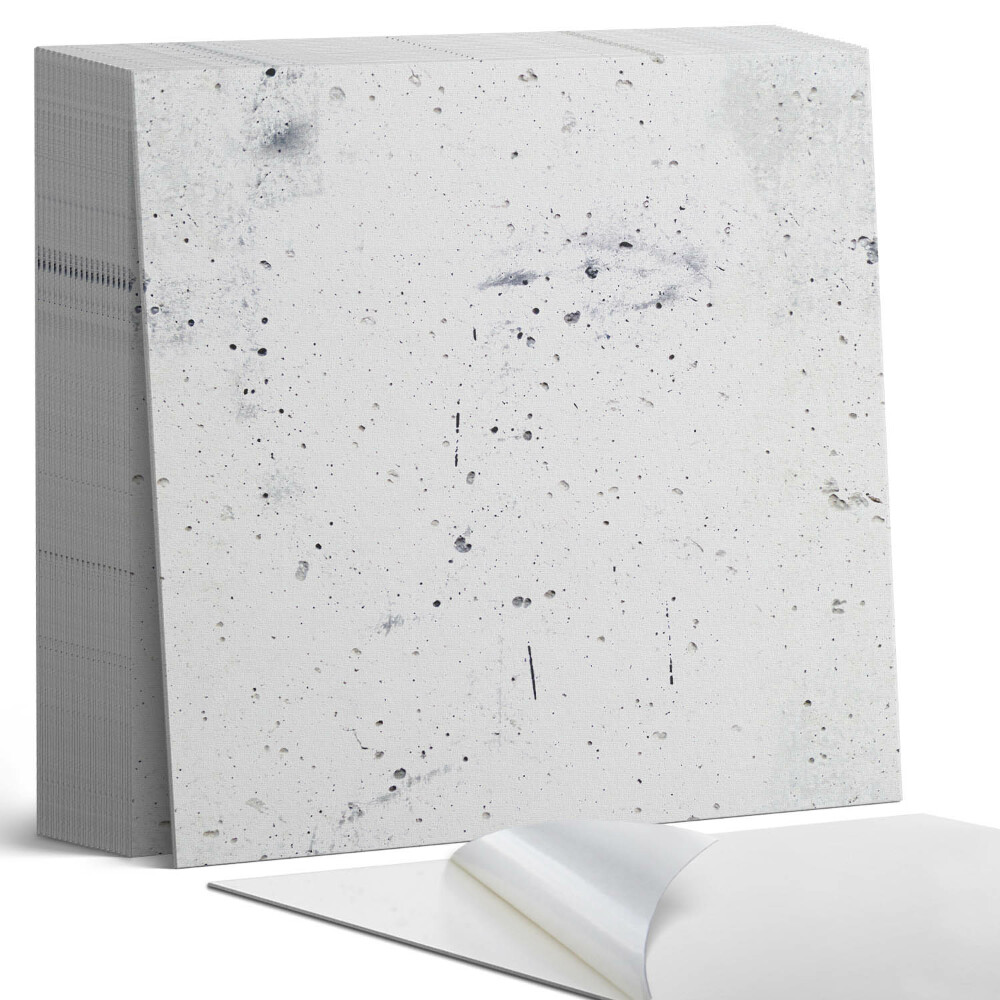 Plăcile de vinil O structură din beton într-un stil brut