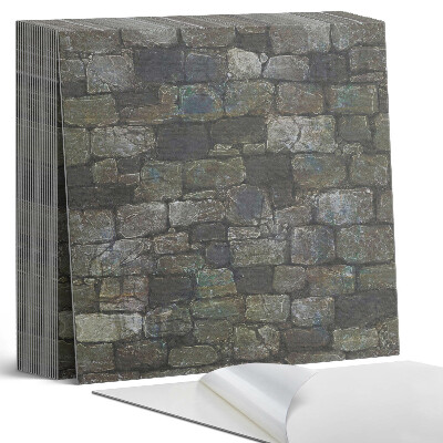 Plăcile de vinil Structura de piatră la suprafață