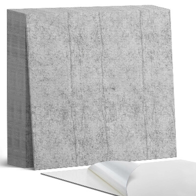 Plăci din PVC autoadezive Textură de beton cu ilustrații