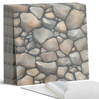 Plăcile de vinil Motivul texturii de piatră