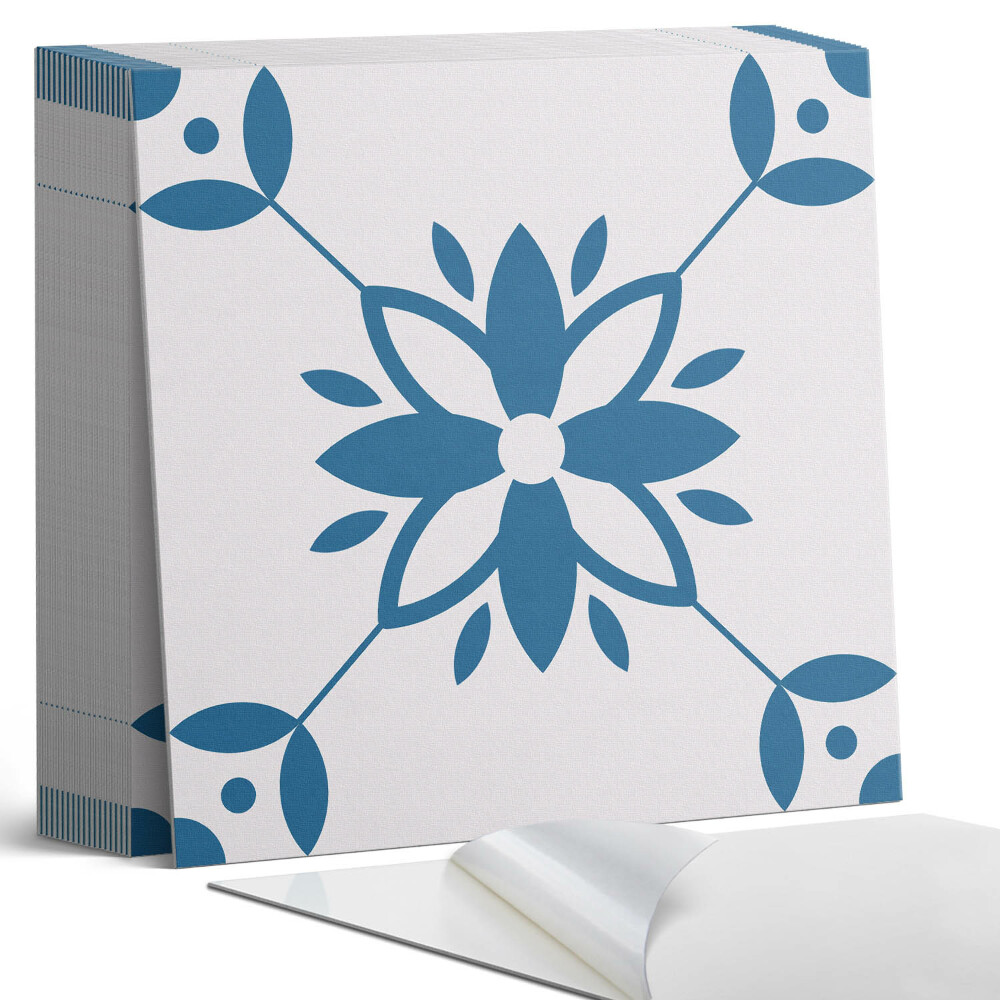 Plăcile de vinil Motiv floral cu frunze verzi