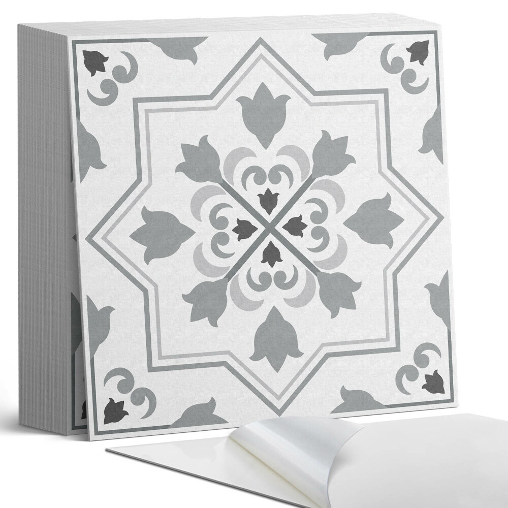 Plăci de vinil autoadezive Design floral în nuanțe armonioase