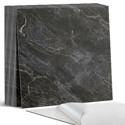 Plăcile de vinil Model elegant de marmură cu vene