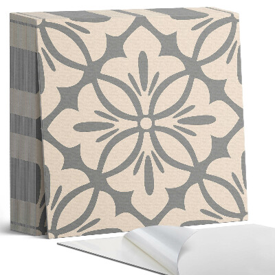 Plăcile de vinil Motiv floral cu accente subtile