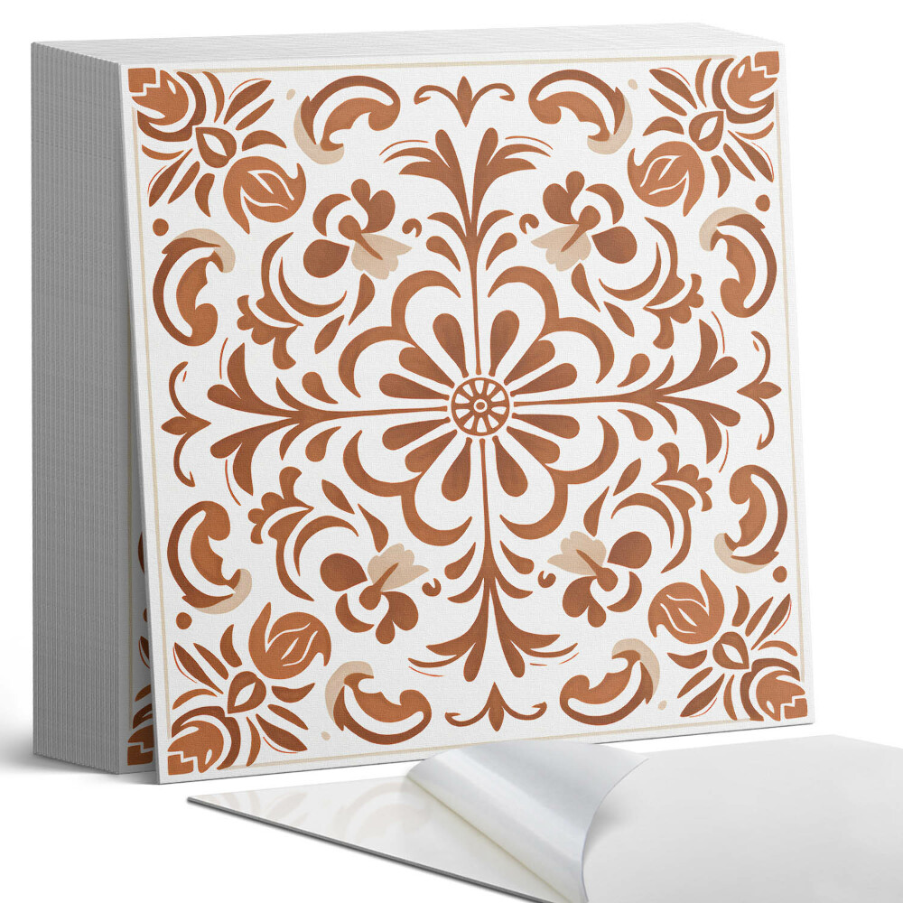 Plăci de vinil autoadezive Model ornamental floral