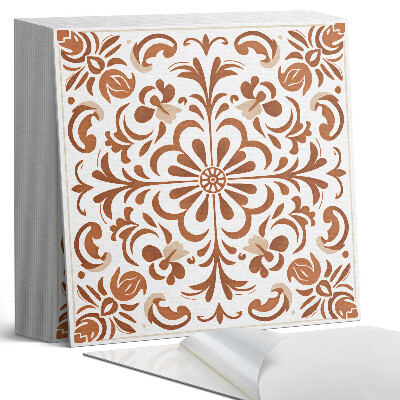 Plăci de vinil autoadezive Model ornamental floral