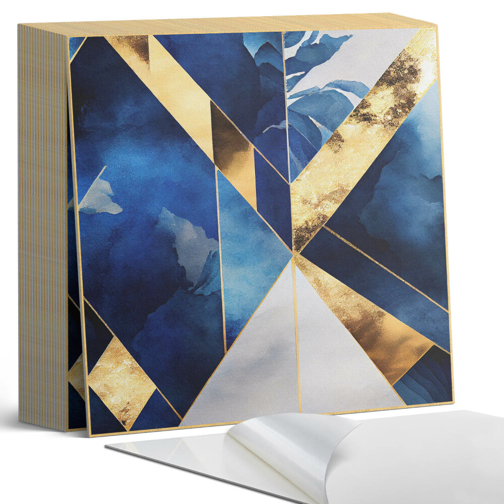 Plăci de vinil autoadezive Geometrie în culori