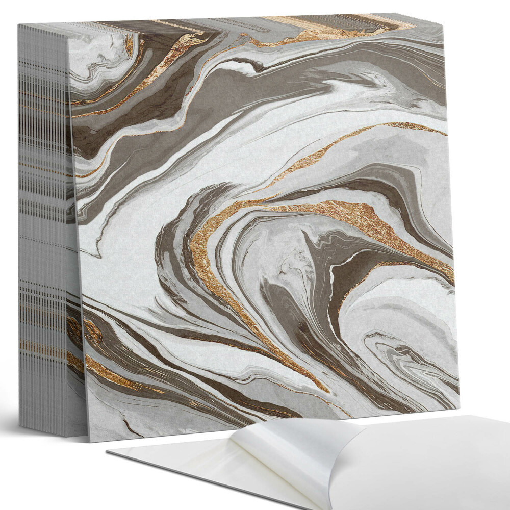 Plăci din PVC autoadezive Valuri abstracte în forme dinamice