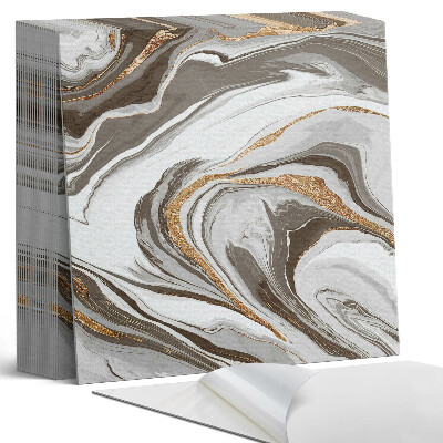 Plăci din PVC autoadezive Valuri abstracte în forme dinamice