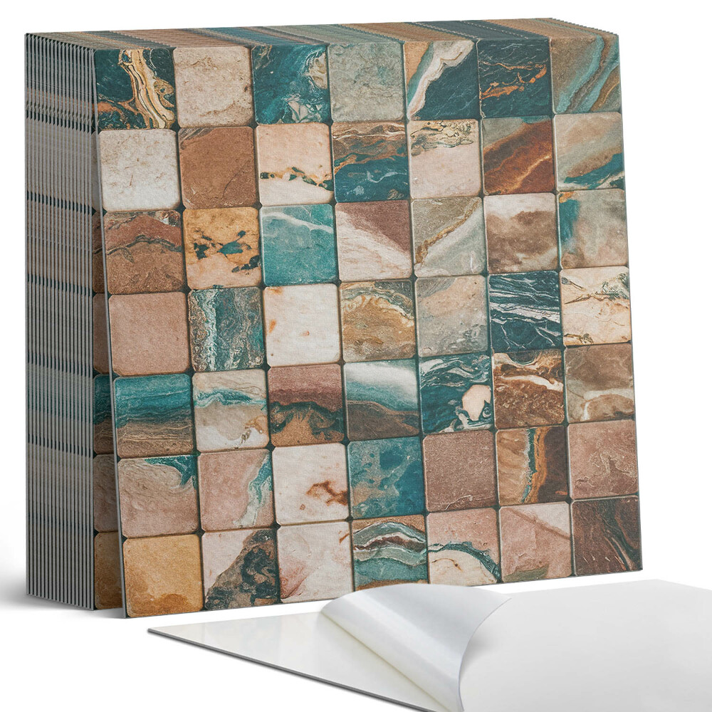 Plăci din PVC autoadezive Mozaic de piatră în stil artistic