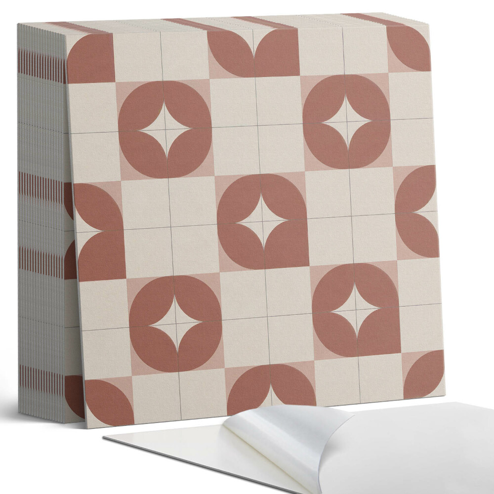 Plăci din PVC autoadezive Motiv geometric cu cercuri