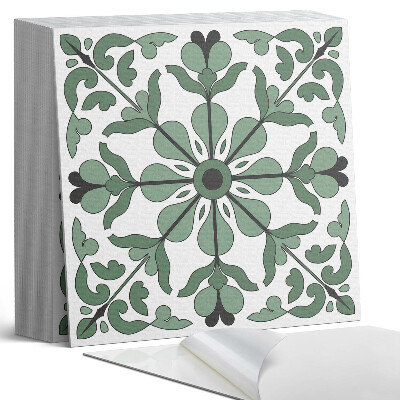 Plăci din PVC autoadezive Simetria plantelor într-un stil armonios