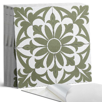 Plăcile de vinil Aranjament floral cu frunze